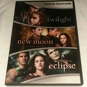 The Twilight Saga: Twilight, New Moon, and Eclipse